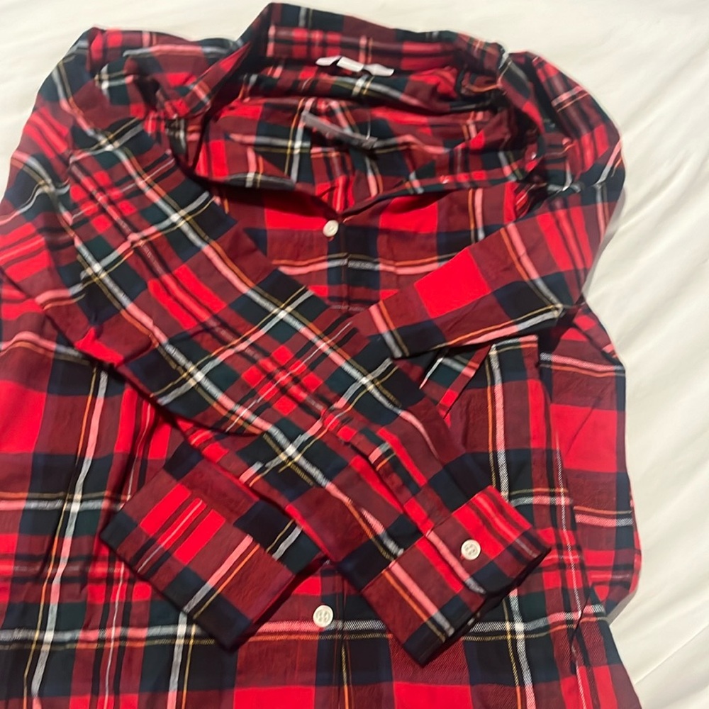Old Navy button up size youth large Brand new
